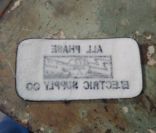Vintage All Phase Electric Supply Patch Workwear Electrical Columbus Seymour IN - Picture 4 of 4