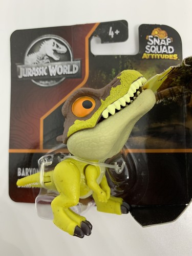 Modellino Jurassic World Snap Squad Attitudes Baryonyx 2 pollici - Foto 2 di 5