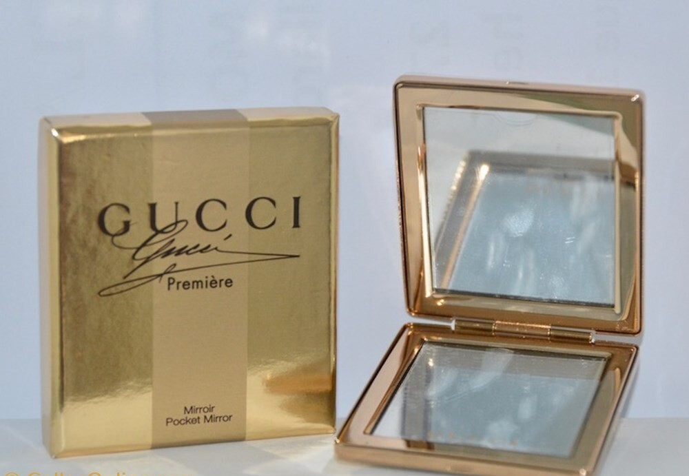 GUCCI Première ポケットミラー GUCCI Première ポケットミラー GUCCI Premiere Double Mirrored