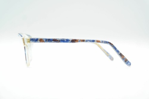 Vintage Gormanns 64385-5315 Blue Braun Oval Glasses Frames Eyeglasses NOS - Picture 2 of 6