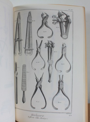 L’encyclopédie de Diderot et d’Alembert N°8 1965 Henri Veyrier Horlogerie... - Bild 7 von 7