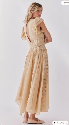 maxi red dresses Kylie | RED High-Neck Maxi Dress With Chiffon Skirt