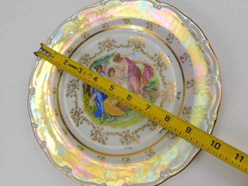 Vintage Czech Republic Prince Porcelain White 3 Tiered Dessert Stand - Bild 9 von 12