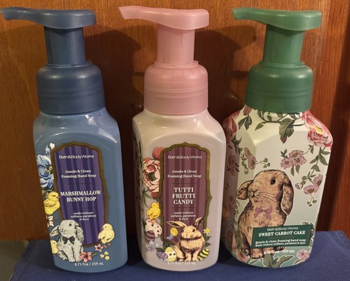 Bath & Body Works Foaming Hand Soaps Easter 2025 Set - Sweet Carrot Cake &More.. - Picture 1 of 3