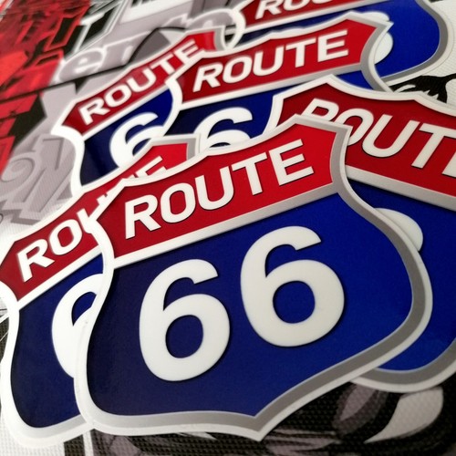 Route 66 Sticker USA Sticker Lifestyle Custom Sticker Cult NUOVO - Foto 6 di 10