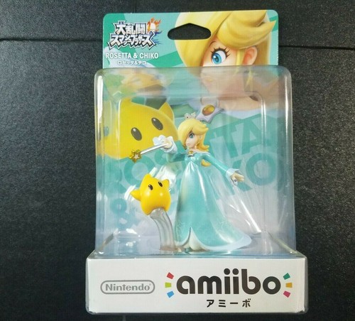 Rosalina & Luma Amiibo (Rosetta & Chiko) Japanese Super Smash Bros Series - New - Picture 1 of 6