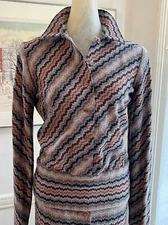 Vintage 1960’s Missoni Women’s Orange Label Skirt Set Size 46  ZZ146