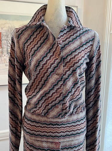 Vintage 1960’s Missoni Women’s Orange Label Skirt Set Size 46  ZZ146 - Picture 1 of 10