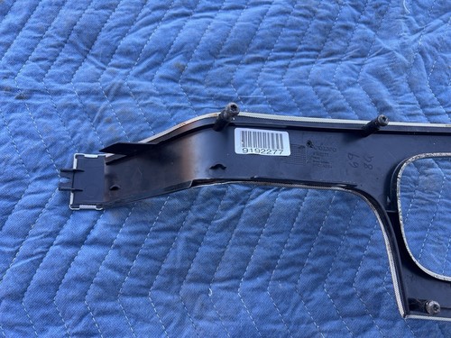 1998-2000 Volvo V70R V70 Center Console Shifter Silver Trim Surround OEM #3988E - Picture 4 of 6