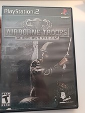 Airborne Troops Countdown To D-Day PS2 Playstation 2 2004 Complete with Manual