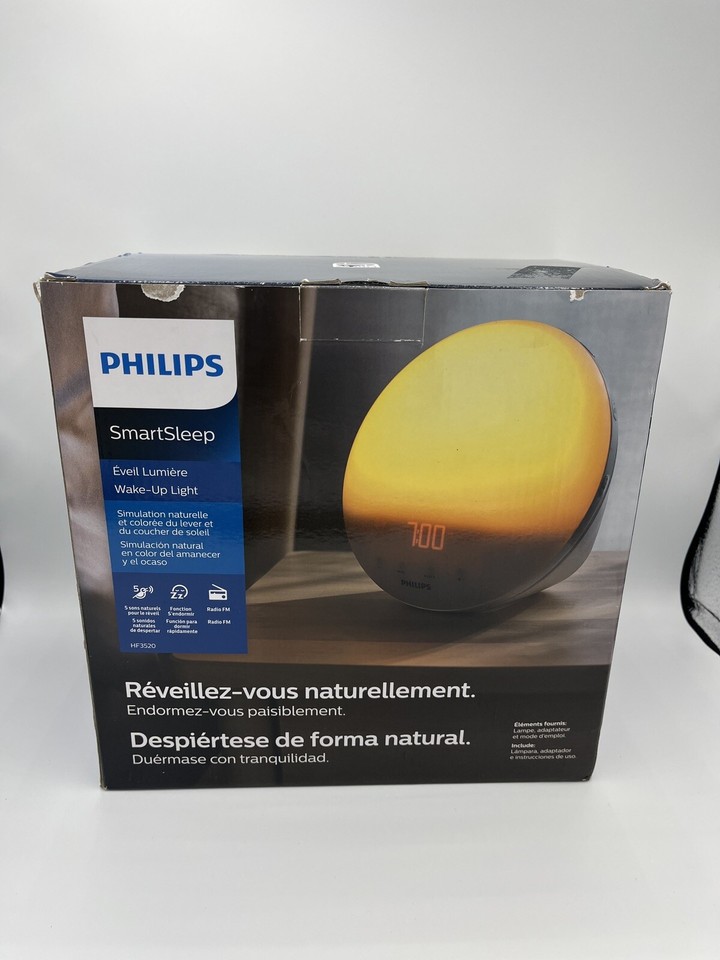 Philips SmartSleep Wakeup Light, Colored Sunrise and Sunset Simulation