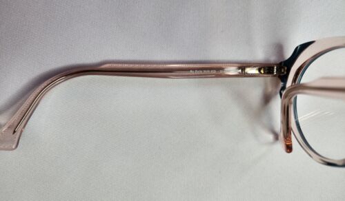 PLEIN LES MIRETTES RE BELLE XVII 456 CRYSTAL BLUE OPTICAL FRAME 46-22-145 FRANCE - Picture 7 of 9
