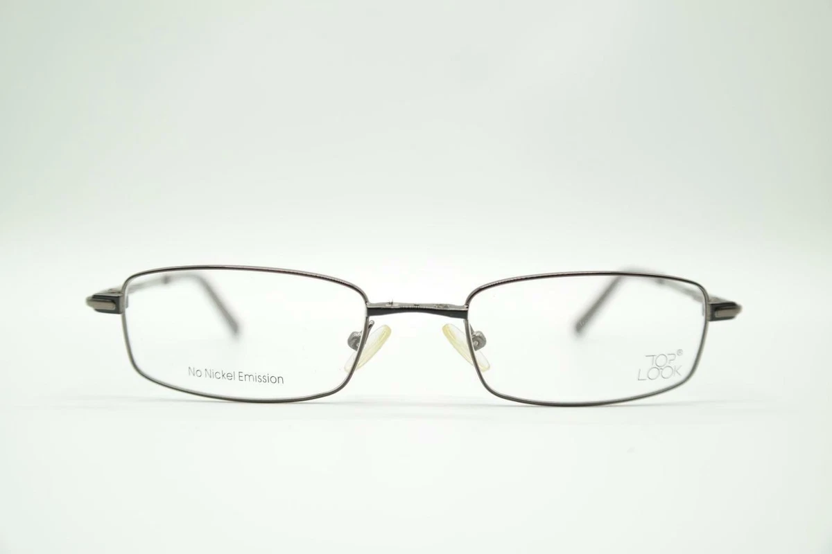 TOP LOOK 4105 Noir Braun Ovale Lunettes Monture Lunettes Neuf eBay