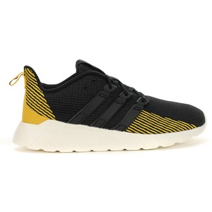 Adidas Men's Questar Flow Core Black/Active Gold Running Shoes EE8214 NEW
