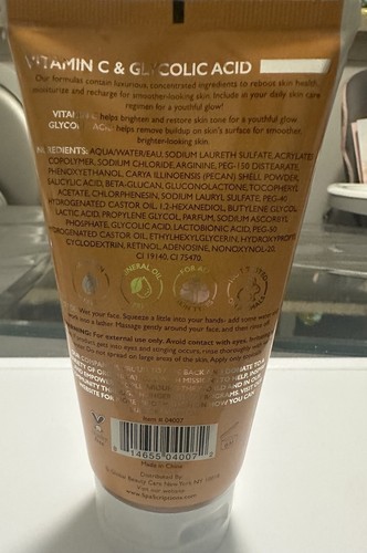 Spascriptions Vitamin C & Glycolic Acid Exfoliating Facial Scrub * 5 fl oz - Picture 2 of 2