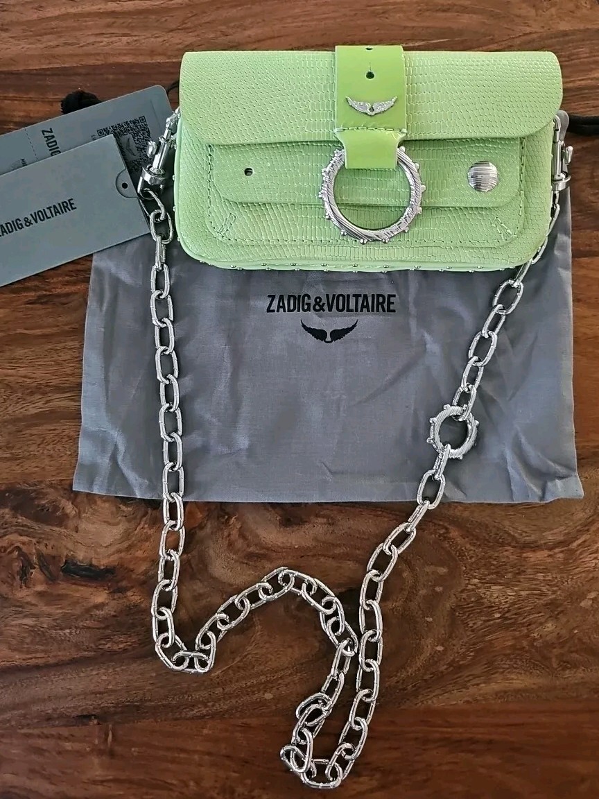Zadig Voltaire Kate Embossed Wallet Bag