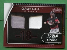 CARSON KELLY 2022 ABSOLUTE BASEBALL TOOLS OF THE TRADE /199 ARIZONA DIAMONDBACKS