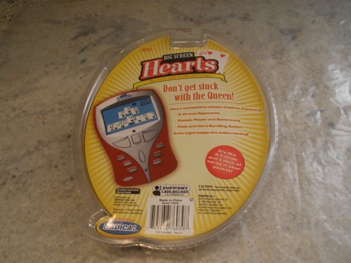 NEW SEALED RADICA BIG SCREEN HEARTS GAME 2005 WORKS - Picture 3 of 3