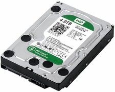 Hard Drive Western Digital Green 4TB 5400U/Min 64MB SATA III WD40EZRX 3.5' Inch