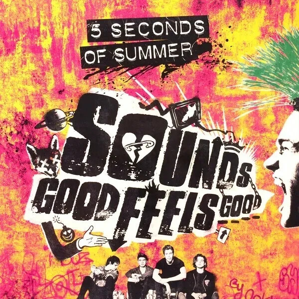 5 Seconds Of Summer Звучит хорошо, Ощущается хорошо - Виниловая пластинка LP 12 - НОВАЯ запечатанная
