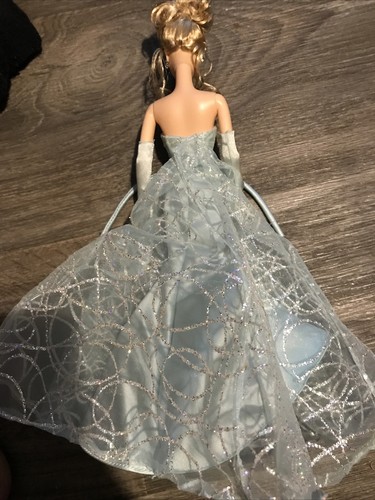 Barbie 2001 Collector Edition #50841 Blonde Hair Blue Dress #B-500 - Picture 2 of 2
