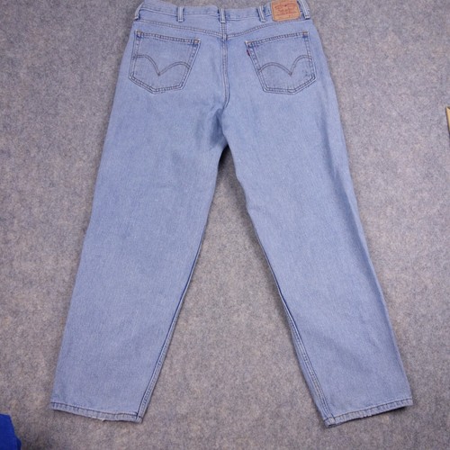 Levi's Jeans 38x32 560 Comfort Fit Tapered Leg Blue Denim Mens - Picture 6 of 10