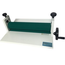 350mm Manual Roll Laminating  Photo Vinyl Protect Rubber Cold Laminator
