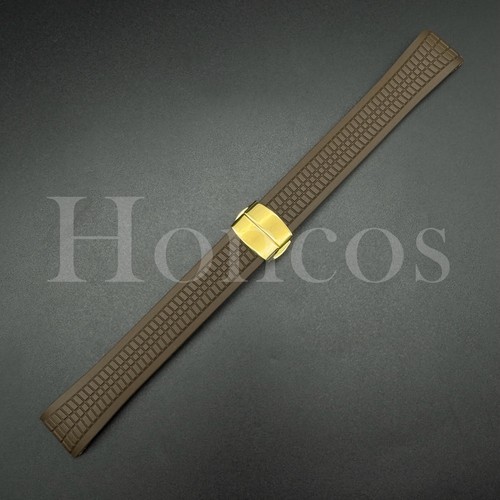 Correa de repuesto de goma marrón para Patek Philippe Aquanaut 5167A - Imagen 14 de 16