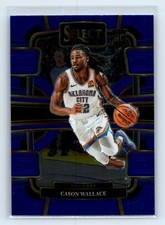 2023-24 Panini Select CASON WALLACE Rookie Blue Concourse Base #88 OKC Thunder