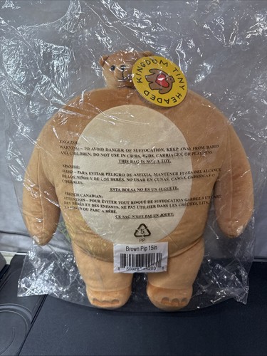 Tiny Headed Kingdom Tiny Headed Pip 15 Inch- Brand New - Afbeelding 1 van 5