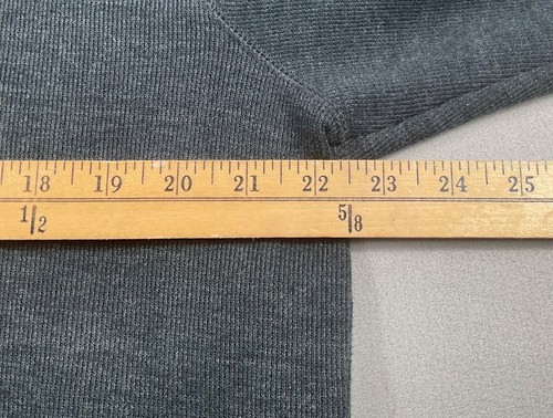 International Concepts Herren Pullover L grau meliert Knopfleiste Langarm - Bild 5 von 6