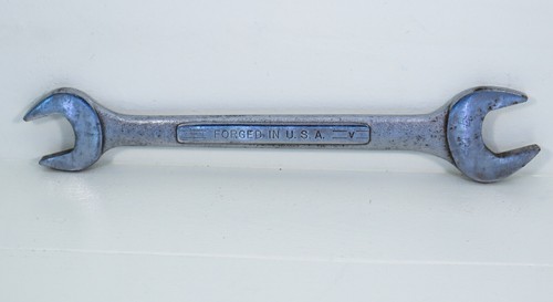 Vintage Craftsman =V= 3/4” X 7/8” Double Open Ended Wrench - Picture 2 of 7