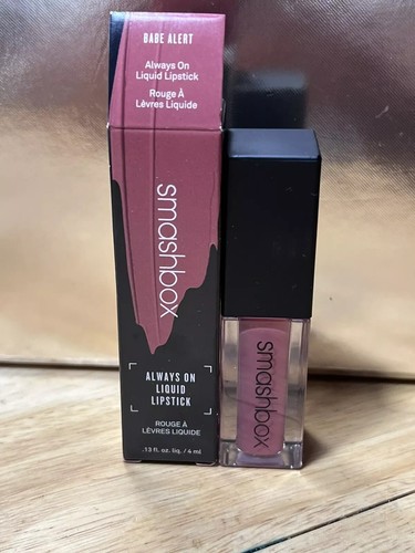 Smashbox Always On Liquid Lipstick Mega-Matte Lips ~ Babe Alert ~ 0.13 oz ~ NIB - Picture 4 of 4