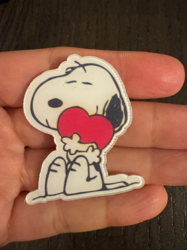 Retro Snoopy costume cartoon Woodstock retro acrylic brooch Christmas gift - Picture 5 of 13
