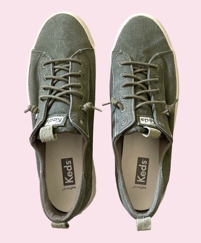 Keds Kickback Organic Cotton Sneakers; Size 8; BUY 3+ ITEMS GET FREE SHIPPING - Picture 2 of 7