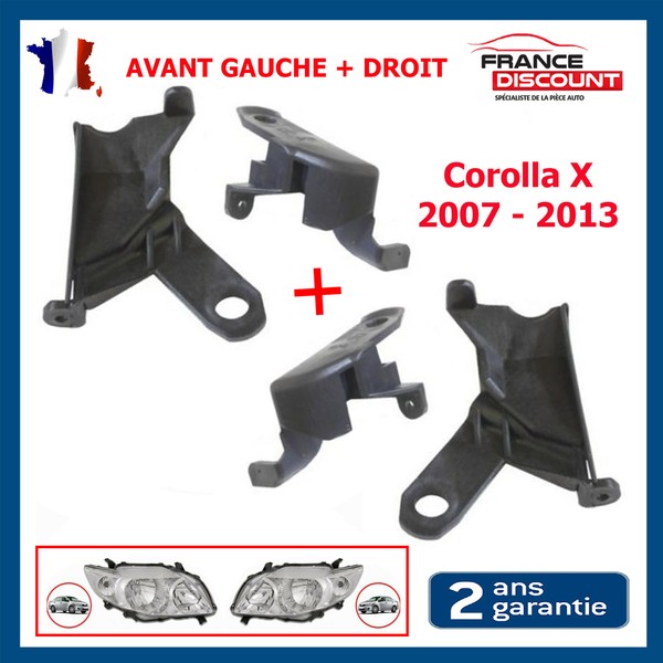 Satz Von Reparatur Scheinwerfer Links+Recht Nuckel FüR Corolla X De 2007 à 2013-image