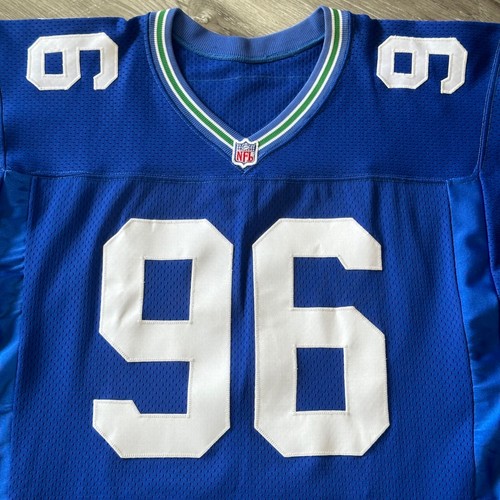 Authentisches Cortez Kennedy Seattle Seahawks Trikot 46 Wilson Pro Line Neu - Bild 3 von 8