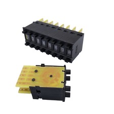 US Stock 10pcs 22x8mm 0-9 Digits 8421BCD Code Pushwheel Thumbwheel Switches KM1