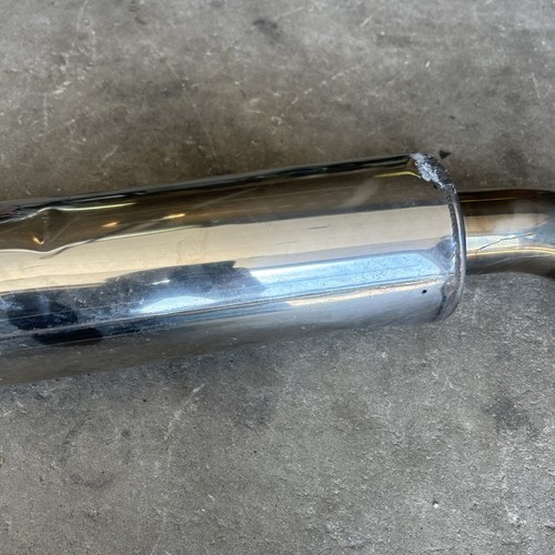 2001 Honda CBR600 F4 Exhaust Pipe Muffler Stock OEM Damaged - Picture 17 of 24