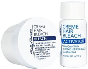 Sally Hansen Hair Bleach Face Lightening Cream - Box of 4