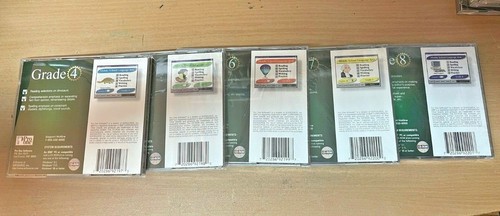 Language Arts Grade 4, 5, 6, 7 & 8 CD Pro One Multimedia Middle School Vintage - Picture 1 of 2