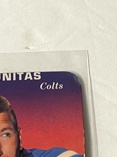 1970 Topps Super Glossy - #2 Johnny Unitas - Foto 2 di 13