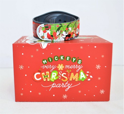 Disney Magic Kingdom 2019 Mickey Very Merry Christmas Party Magic Band LE 3000 - Imagen 5 de 5