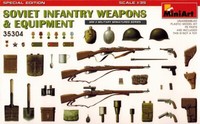 Miniart 35304 - Soviet Infantry Weapons & Equipment - Waffen 1:35