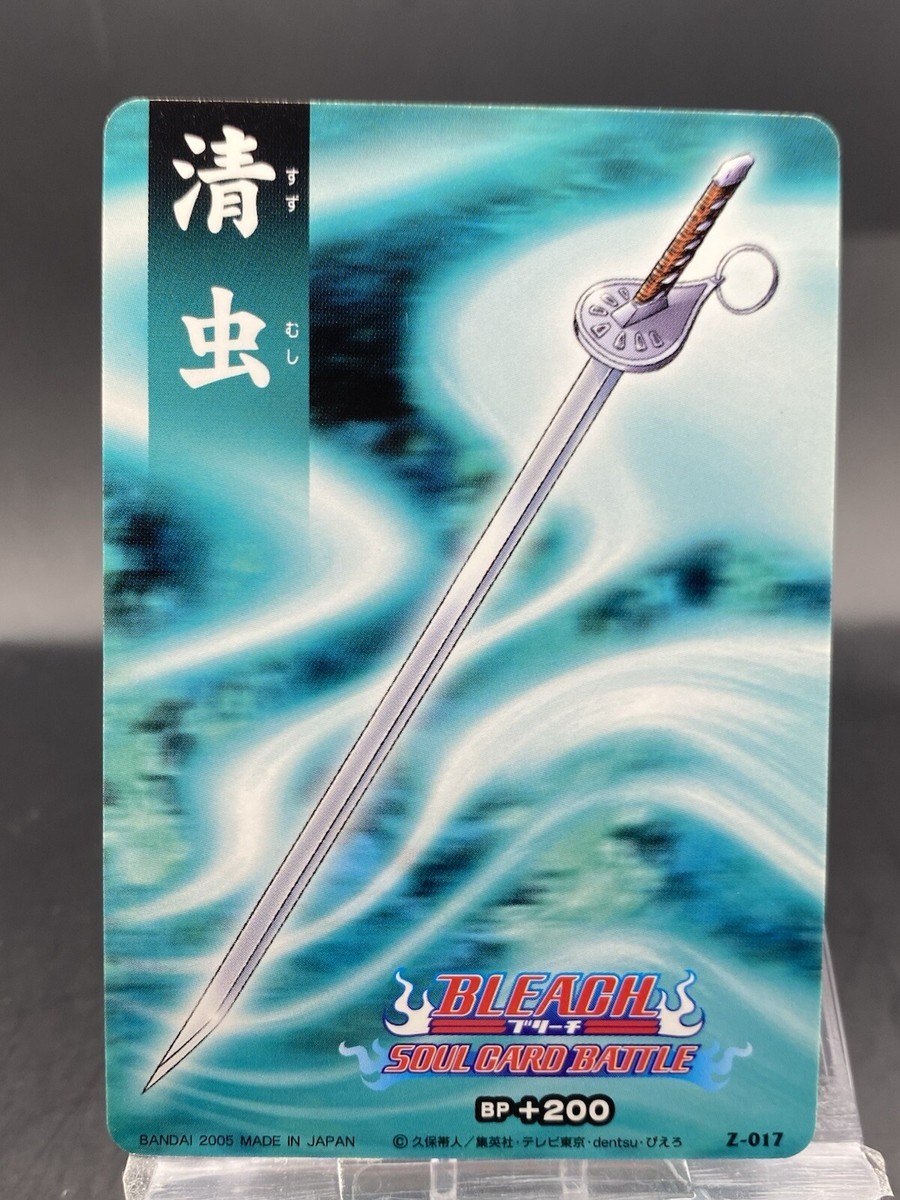 Suzumushi BLEACH Soul Card Battle Japanese Bandai Jump Z-017