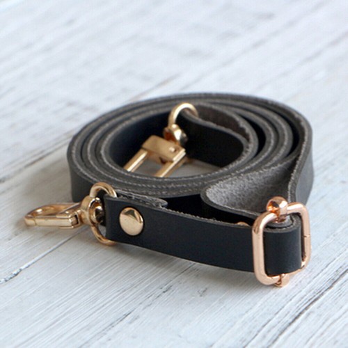 9 Colors Replacement Genuine Leather Bag Replacement Adjustable Crossbody Strap - Foto 4 di 12
