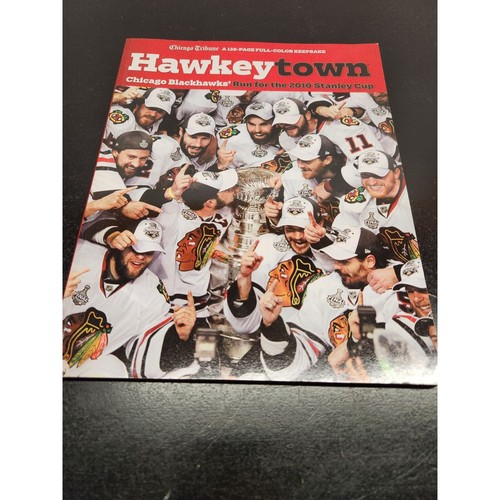 Hawkeytown; Chicago Blackhawks' Run for the Stanley Cup 2010 - Anuario de 128 páginas - Imagen 2 de 10
