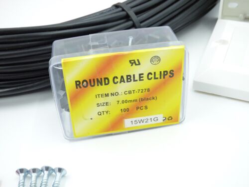 50 MTR Externes CAT5E Netzwerk Erweiterungsset Ethernet Kit 100% KUPFER - Bild 2 von 6