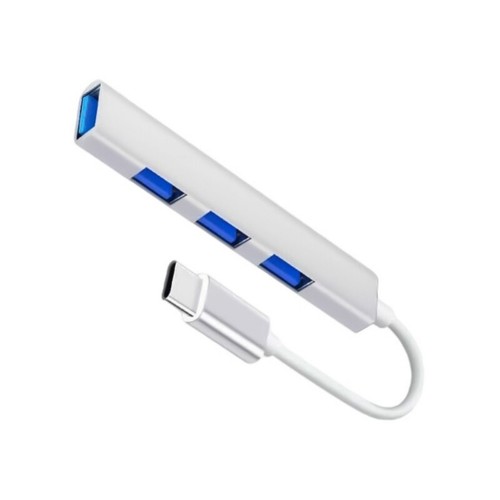 4 in 1 Aluminum USB C/USB Splitter Dongle 3xUSB2.0+1xUSB3.0 Adapter for Laptops - Picture 9 of 12