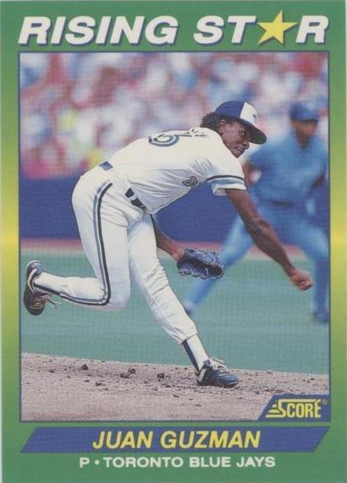 1992 Score 100 Hottest Rookies - Juan Guzman #27 - 1 of 1
